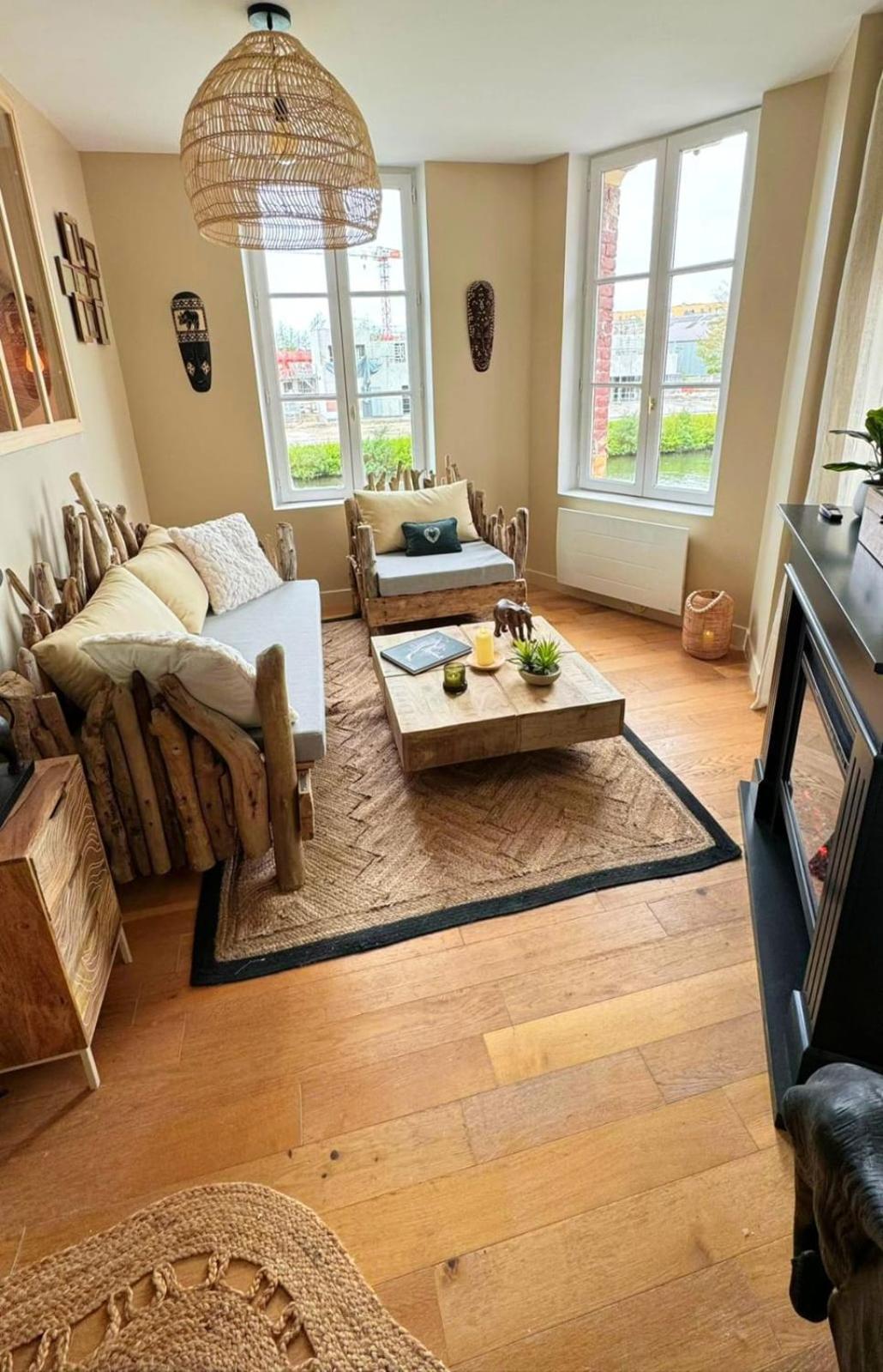 Duplex Safari Jusqu'A 4 Personnes, Spa, Cinema Et Lit Sous Les Arbres, Day Use, 10 Min Centre Amiens Extérieur photo